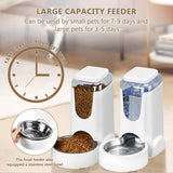 Cat Feeder Automatic Cat Feeder Cat Water Dispenser Cat Feeding Set Pet Care