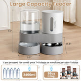 Cat Automatic Feeder Cat Water Dispenser Pet Feeding Set Cat Food Dispenser In Australia - Darrahopens
