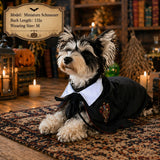 Halloween Pet Costume Dog Wizard Costume Cat Wizard Costume Pet Cosplay Pet - Black-Red - Size L In Australia - Darrahopens
