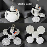 Solar Bulb Light LED Light Solar Panel Lithium Batteries 5 Working Modes USB In Australia - Darrahopens