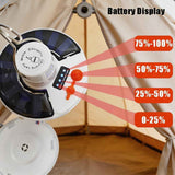 Solar Bulb Light LED Light Solar Panel Lithium Batteries 5 Working Modes USB In Australia - Darrahopens