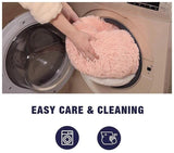 Cat Bed Fluffy Cat Bed Round Cat Bed Cat Furniture Cat Comfort Cat Sleeping Bed - Pink / 20in In Australia - Darrahopens