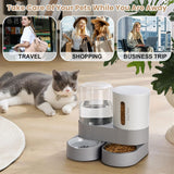 Cat Automatic Water Dispenser Cat Automatic Food Dispenser Cat Feeding Set Cat