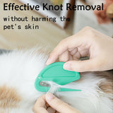 5-Piece Pet Grooming Comb Cat Matted Hair Remover Dog Matted Hair Remover Pet Comb Set