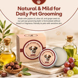 2 Pcs Tear Stain Remover Balm for Dogs & Cats with Pro Powder Brush, Gently Removes Eye Gunk & Stains – Great for White Dogs, Daily Eye Cleaning, Mild Formula In Australia - Darrahopens
