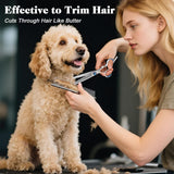 Dog Grooming Scissors Cat Grooming Scissors 4-In-1 Grooming Set Pet Grooming - Blue