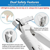 Pet Nail Clipper Cat Nail Clipper Dog Nail Clipper Nail Grinder LED Nail In Australia - Darrahopens