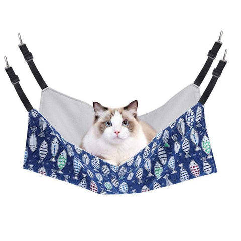 Cat Hammock Adjustable Hanging Cat Bed Indoor Cat Bed Reversible Cat Hammock In Australia - Darrahopens