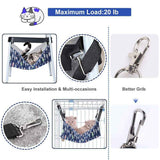 Cat Hammock Adjustable Hanging Cat Bed Indoor Cat Bed Reversible Cat Hammock In Australia - Darrahopens