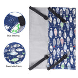 Cat Hammock Adjustable Hanging Cat Bed Indoor Cat Bed Reversible Cat Hammock