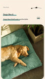 Warm Dog Bed Washable Pet Bed Non-Slip Dog Bed High Backrest Dog Bed Thick Dog - Gray - Size 47*37.4in