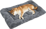 Pet Bed Mat Soft Fleece Pet Bed Dog And Cat Cushion Quilted Pet Bed - Gray - Size 55cm*65cm