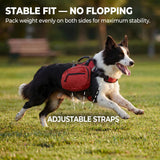 Dog Harness Storage Bags For Dogs Pet Accessories Dog Outdoor Gear High-Quality - Red - Size M In Australia - Darrahopens