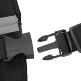 Dog Hind Left Leg Brace for Surgery Recovery, Puppy Rear Leg Protector with Stable Support, Prevents Licking Chewing Wounds, Aids Post-Op Recovery - Black - Size L