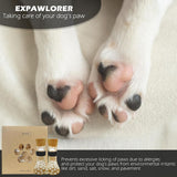 Anti Slip Dog Socks to Prevent Licking Paws, Dog Shoes for Hot Pavement, Dog Booties for Small Medium Large Senior Dogs, Traction Control Boots & Paw Protectors for Hardwood Floors - Dark Gray - Size S