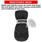 Dog Shoes for Small Dogs Hot Pavement Puppy Dog Boots & Paw Protectors | Small Medium Dog Summer Shoes, Soft Anti-Slip Rubber Sole, Mesh Breathable Dog Booties for Hardfloors, Walking Running - Pink - Size 1