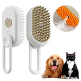 Rechargeable Pet Steam Comb 3 In 1 Pet Grooming Tool Pet Steam Brush Anti In Australia - Darrahopens
