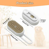 Rechargeable Pet Steam Comb 3 In 1 Pet Grooming Tool Pet Steam Brush Anti In Australia - Darrahopens