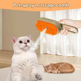 Rechargeable Pet Steam Comb 3 In 1 Pet Grooming Tool Pet Steam Brush Anti In Australia - Darrahopens