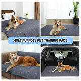 2-Pack Reusable Dog Urine Pads Dog Pee Pads Absorbent Dog Pads Dog Training Pads - Dark Gray / 36in*41in In Australia - Darrahopens