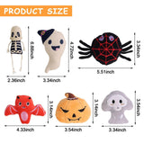 Halloween Catnip Toys,Pumpkin Ghost Catnip Toy Chew Bite Toy for Cat Interactive, Pack of 6 In Australia - Darrahopens
