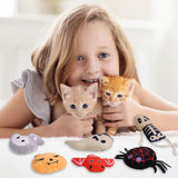 Halloween Catnip Toys,Pumpkin Ghost Catnip Toy Chew Bite Toy for Cat Interactive, Pack of 6 In Australia - Darrahopens