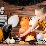 Halloween Catnip Toys,Pumpkin Ghost Catnip Toy Chew Bite Toy for Cat Interactive, Pack of 6 In Australia - Darrahopens