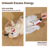 4Pcs Cat Toys, Horror Halloween Knife-Shaped Kitten Catnip Crinkly Sound Toys, Indoor Exercise for All Cat Breeds 6.5 Inches | Crinkly Sound Toys, Indoor Exercise for All Cat Breeds 6.5 Inches