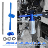Bike Headset Press Tool - Universal Bicycle Headset Bearing Press-in Tool - Bike Headset Cup and Bottom Bracket Press Installer Accessories for Bicycle Repair