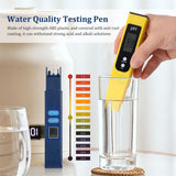 Digital PH Test Pen - 0.01 High Accuracy PH Meter, 0-14 PH Measurement Range, Digital TDS Tester with HD Backlit Display for Household Drinking, Pool and Aquarium