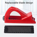 Edge Finishing Tool Wood Surface Trimmer Drywall Edge Trimmer PVC Trimmer - Red - Size 145mm