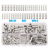 BN200pcs Tubular BN Crimp Terminals and HS-40J Crimping Pliers Set