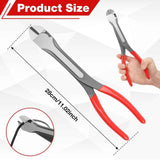 11 inch Diagonal Cutting Pliers - Chromium Vanadium Steel Heavy Duty Side Pliers, High Leverage Wire Cutter for Wires, Cables, Steel Wires and Zippers In Australia - Darrahopens