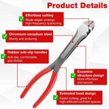 11 inch Diagonal Cutting Pliers - Chromium Vanadium Steel Heavy Duty Side Pliers, High Leverage Wire Cutter for Wires, Cables, Steel Wires and Zippers In Australia - Darrahopens