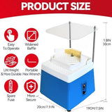 Stained glass grinder,4200r/min Glass grinder,with 5 Sizes Diamond Bits Automatic Water Filling Function, 5/8"+1"+3 Bits Included, For Beginners, Glass Processing Arts & Decoration