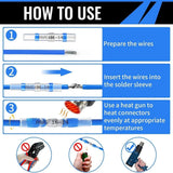 400-Piece Solder Seal Wire Connectors with Heat Shrink Butt Connectors