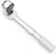 1/4" Flex Head Ratchet, Mini Ratchet Wrench with Extension Bar and Sokcet Adapter, Suits Standard 1/4" Hex Bits, Portable and Versatile Repair Tool for Tight Spaces Only Wrench