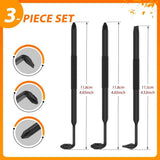 3Pcs Right Angle Offset Screwdriver Set - L Type 90 Degree Double End Screwdriver, 15mm Elbow Design, Low Profile Magnetic Offset Screwdriver for Tight Narrow Space In Australia - Darrahopens