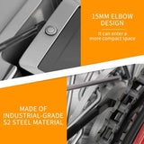 3Pcs Right Angle Offset Screwdriver Set - L Type 90 Degree Double End Screwdriver, 15mm Elbow Design, Low Profile Magnetic Offset Screwdriver for Tight Narrow Space In Australia - Darrahopens