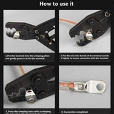 70pcs SC Series Crimp Terminals, Open Barrel Wire Lugs, Boxed Bare Copper Connectors