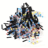 Solder Ring Wire Connectors Heat Shrink Butt Terminals Electrical Connector Kit - Multi - Size 320Pcs