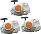 Recoil Starter Assembly for Stihl Chainsaw TS410 TS420 Concrete Cut-Off Saw 4238-190-0300 - Gray - Size 1 PACK
