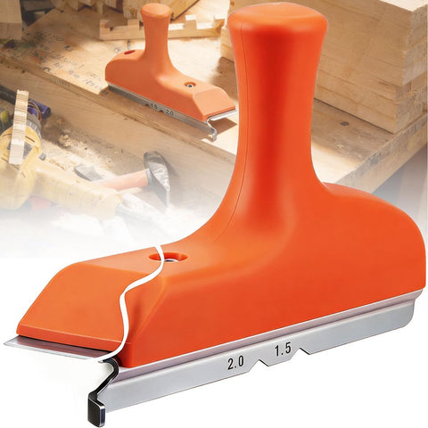 Edge Banding Trimmer, with Sharp Stainless Steel Blades and Ergonomic Grip, 3-in-1 Edge Trimming Tools, Suitable for Straight, Curved, and Chamfered Veneers, PVC In Australia - Darrahopens