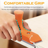 Edge Banding Trimmer, with Sharp Stainless Steel Blades and Ergonomic Grip, 3-in-1 Edge Trimming Tools, Suitable for Straight, Curved, and Chamfered Veneers, PVC