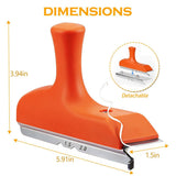 Edge Banding Trimmer, with Sharp Stainless Steel Blades and Ergonomic Grip, 3-in-1 Edge Trimming Tools, Suitable for Straight, Curved, and Chamfered Veneers, PVC