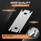 2 Pack Edge Banding Trimmers for woodworking,Stainless Steel Blades | Edge Corner Planer with Hanging Strap,Edge Banding Cutter,Hand Planer Edge Bander for PVC ABS Wood Veneer