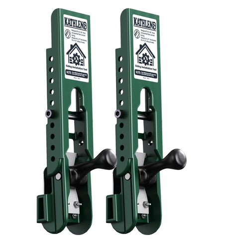 Siding Installation Tools, Siding Mounting Kit for Use with 5/16-Inch Fiber Cement Sidings, Lap Tools Gauge with Adjustable Reveals, Polycarbonate Body, 2 Pack