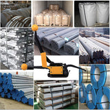 Steel Strapping Tool A333 Stainless Manual Belt Packaging Banding Machine Metal Free Buckle Packing for Width 1/2" 5/8" 3/4" Sealless Combination Tools