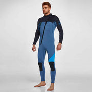 3MM Men's Full Wetsuit – 4-Way Stretch, UPF 50+, Thermal & Scratch Resistant for Diving & Surfing - Blue - Size L In Australia - Darrahopens
