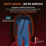3MM Men's Full Wetsuit – 4-Way Stretch, UPF 50+, Thermal & Scratch Resistant for Diving & Surfing - Blue - Size XXL